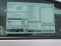  2013 Hyundai Genesis Coupe 2.0T Premium Window Sticker #35