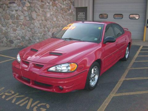 Victory Red Pontiac Grand Am GT Sedan.  Click to enlarge.