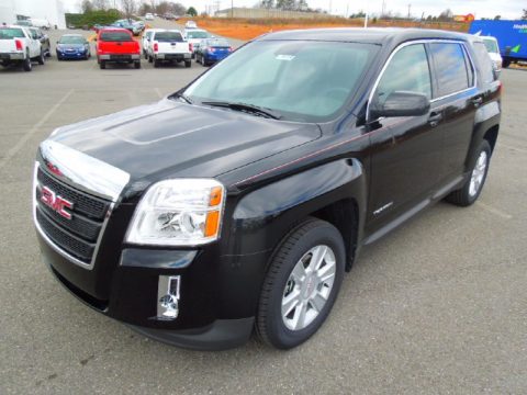 Onyx Black GMC Terrain SLE. Click to enlarge. Onyx Black GMC Terrain SLE. Click to enlarge.