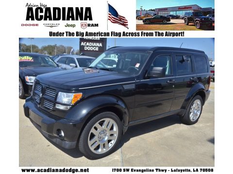 Brilliant Black Crystal Pearl Dodge Nitro Heat.  Click to enlarge.