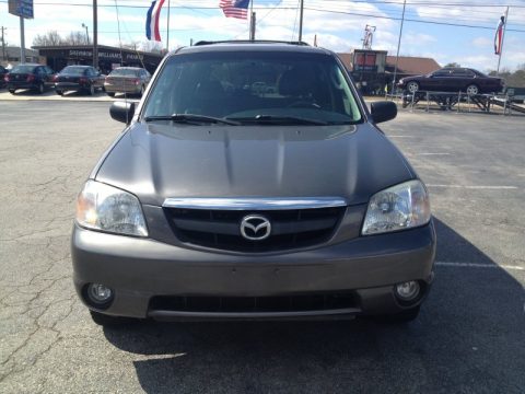 Dark Titanium Metallic Mazda Tribute ES V6 4WD.  Click to enlarge.