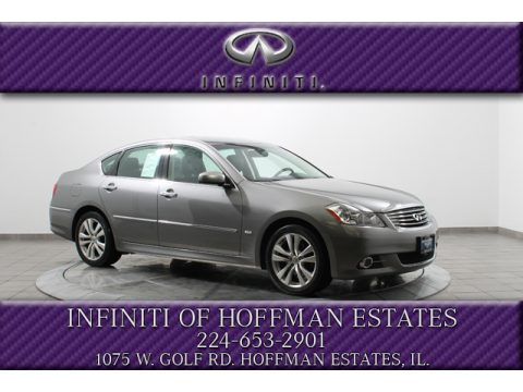 Platinum Graphite Infiniti M 45x AWD Sedan.  Click to enlarge.