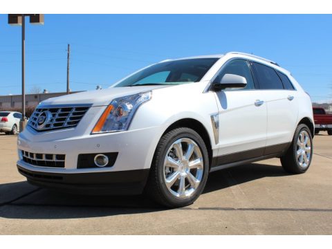 Platinum Ice Tricoat Cadillac SRX Performance FWD.  Click to enlarge.