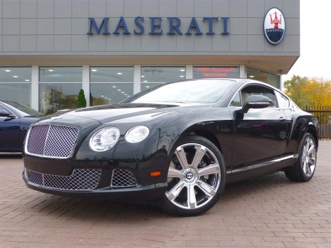 Onyx Black Bentley Continental GT .  Click to enlarge.