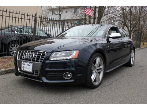 Deep Sea Blue Pearl Effect Audi S5 4.2 FSI quattro Coupe.  Click to enlarge.