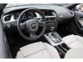  Pearl Silver Silk Nappa Leather Interior Audi S5 #22