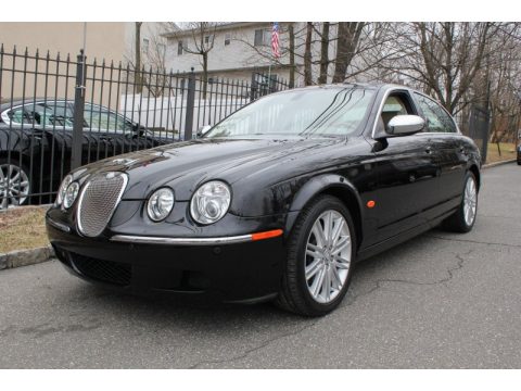 Ebony Black Jaguar S-Type 3.0.  Click to enlarge.