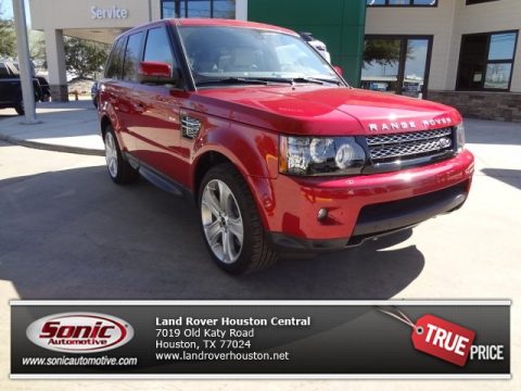 Firenze Red Metallic Land Rover Range Rover Sport HSE.  Click to enlarge.