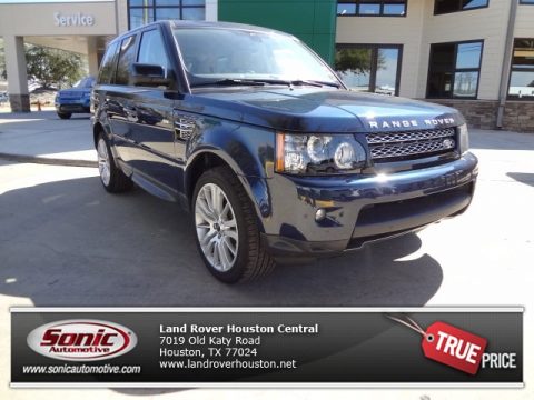 Baltic Blue Metallic Land Rover Range Rover Sport HSE.  Click to enlarge.