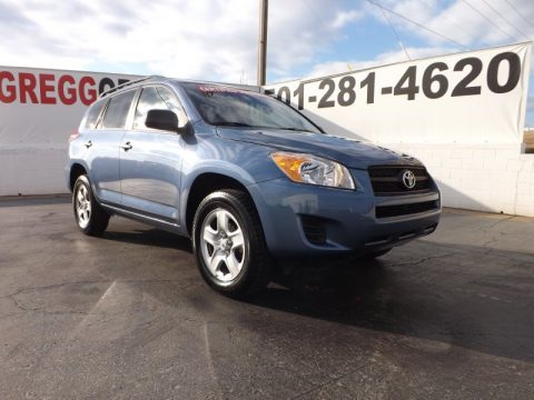 Pacific Blue Metallic Toyota RAV4 I4.  Click to enlarge.