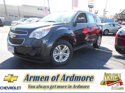 Ashen Gray Metallic Chevrolet Equinox LS AWD.  Click to enlarge.
