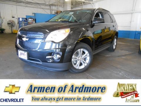 Black Granite Metallic Chevrolet Equinox LT.  Click to enlarge.
