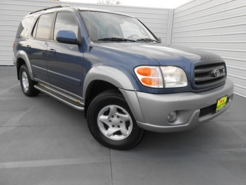 Blue Marlin Pearl Toyota Sequoia SR5.  Click to enlarge.