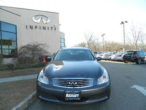Blue Slate Metallic Infiniti G 37 x Sedan.  Click to enlarge.