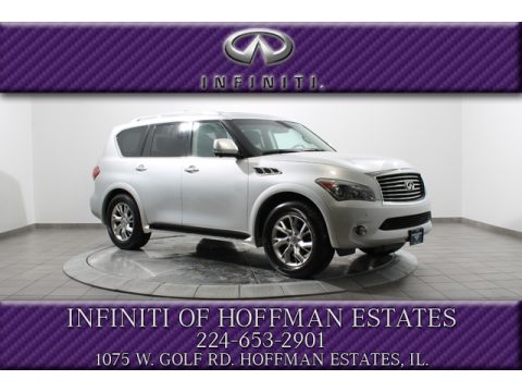 Liquid Platinum Infiniti QX 56 4WD.  Click to enlarge.