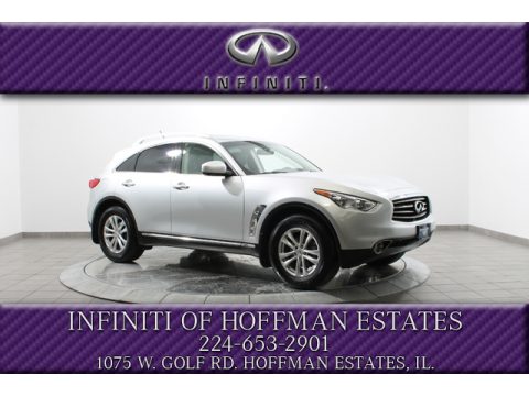 Liquid Platinum Infiniti FX 37 AWD.  Click to enlarge.