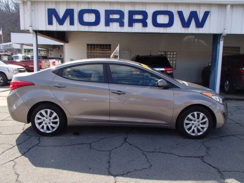 Desert Bronze Hyundai Elantra GLS.  Click to enlarge.
