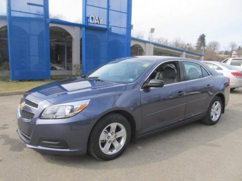 Atlantis Blue Metallic Chevrolet Malibu LS.  Click to enlarge.