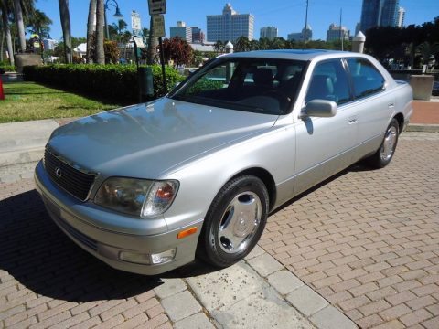 Alpine Silver Metallic Lexus LS 400. Click to enlarge. Alpine Silver Metallic Lexus LS 400. Click to enlarge.