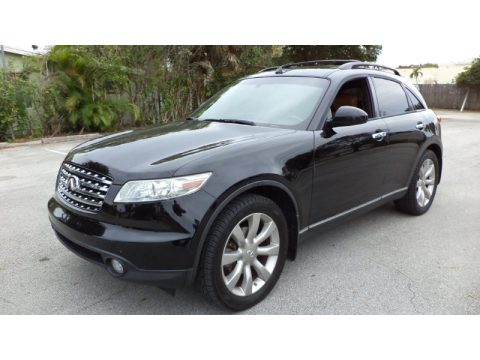 Black Obsidian Infiniti FX 35.  Click to enlarge.