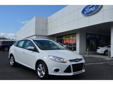 Oxford White Ford Focus SE Sedan. Click to enlarge. Oxford White Ford Focus SE Sedan. Click to enlarge.