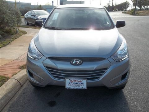 Graphite Gray Hyundai Tucson GL.  Click to enlarge.