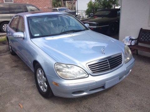 Brilliant Silver Metallic Mercedes-Benz S 430 Sedan.  Click to enlarge.