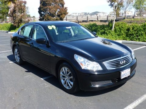 Black Obsidian Infiniti G 37 Journey Sedan.  Click to enlarge.