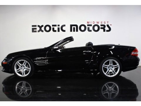Black Mercedes-Benz SL 550 Roadster. Click to enlarge. Black Mercedes-Benz SL 550 Roadster. Click to enlarge.