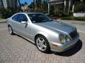 Front 3/4 View of 2002 Mercedes-Benz CLK 430 Coupe #1