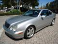 Front 3/4 View of 2002 Mercedes-Benz CLK 430 Coupe #7