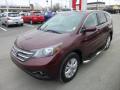 Front 3/4 View of 2012 Honda CR-V EX 4WD #3