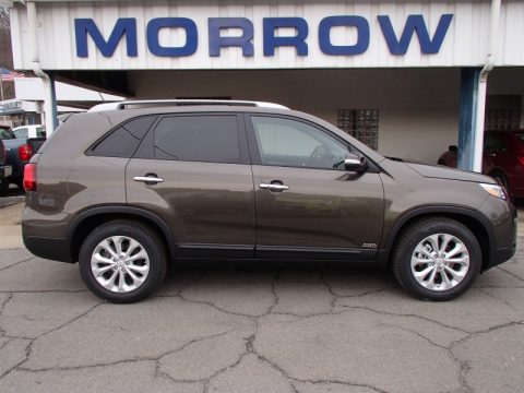 Metal Bronze Kia Sorento EX V6 AWD. Click to enlarge. Metal Bronze Kia Sorento EX V6 AWD. Click to enlarge.