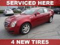 2008 Cadillac CTS Sedan Crystal Red