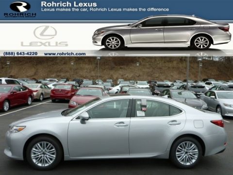 Silver Lining Metallic Lexus ES 350.  Click to enlarge.