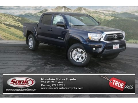 Nautical Blue Metallic Toyota Tacoma V6 TRD Double Cab 4x4.  Click to enlarge.