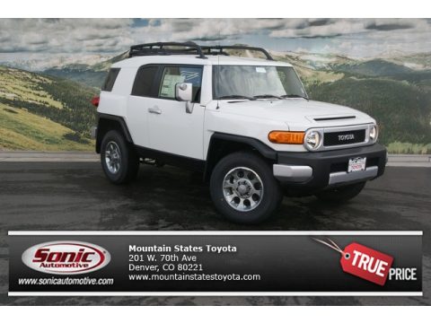 Iceberg White Toyota FJ Cruiser 4WD. Click to enlarge. Iceberg White Toyota FJ Cruiser 4WD. Click to enlarge.