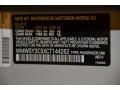 Mini Color Code A62 White Silver Metallic #20