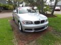 Front 3/4 View of 2011 BMW 1 Series 135i Convertible #9