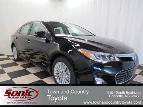 Attitude Black Pearl Toyota Avalon Hybrid XLE.  Click to enlarge.