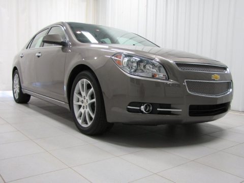 Mocha Steel Metallic Chevrolet Malibu LTZ Sedan.  Click to enlarge.