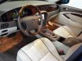  2008 Jaguar S-Type Ivory Interior #26