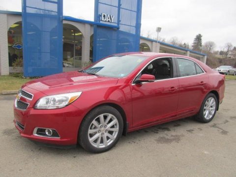 Crystal Red Tintcoat Chevrolet Malibu LT.  Click to enlarge.