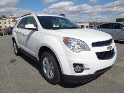 Summit White Chevrolet Equinox LT.  Click to enlarge.