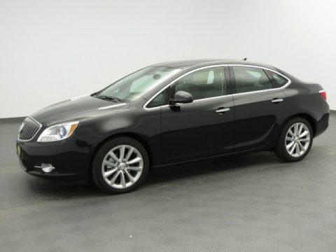 Carbon Black Metallic Buick Verano FWD.  Click to enlarge.