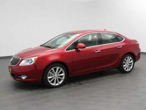 Crystal Red Tintcoat Buick Verano FWD.  Click to enlarge.