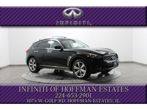 Black Obsidian Infiniti FX 50 AWD.  Click to enlarge.