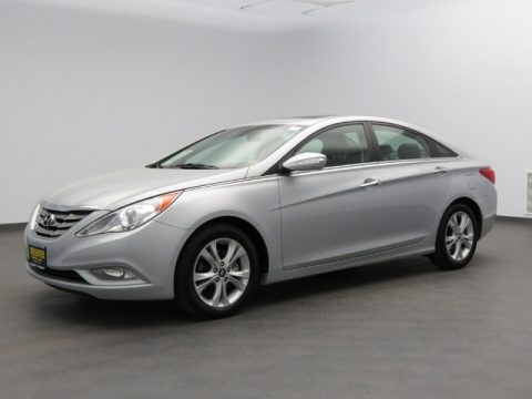 Radiant Silver Hyundai Sonata Limited.  Click to enlarge.