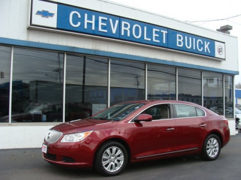 Red Jewel Tintcoat Buick LaCrosse CX.  Click to enlarge.