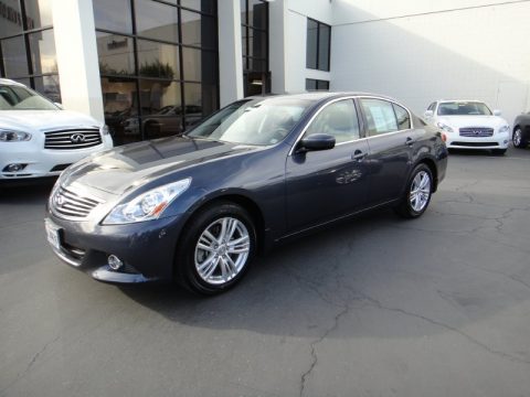 Blue Slate Infiniti G 37 x AWD Sedan.  Click to enlarge.